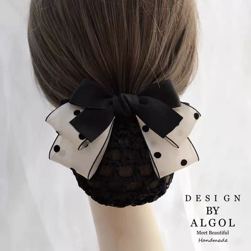 Hair Accessories for Flight Attendants, Bank Nurses, Hairnets, Professional Hair Flowers, Bows, Work Hairpins, Hairnets