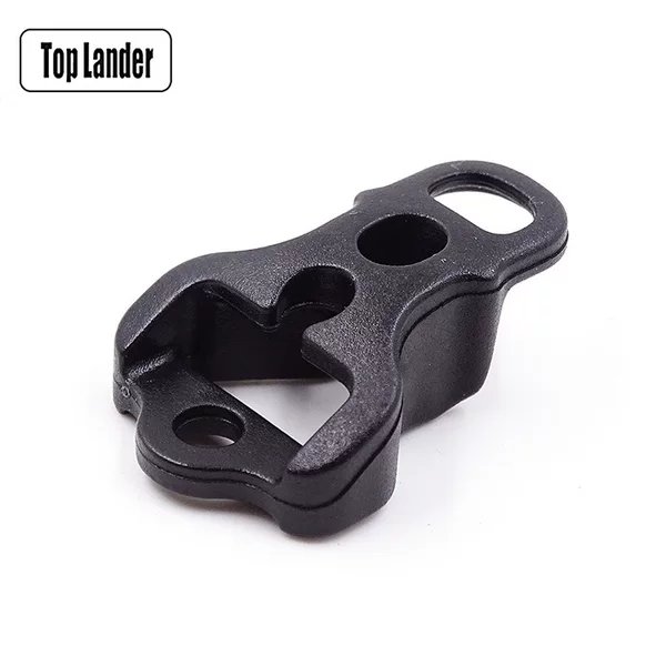 Factory Direct supply POM adjustment buckle 3MM wind rope canopy tent clip pull rope stop adjustment piece fixed umbrella rope buckle