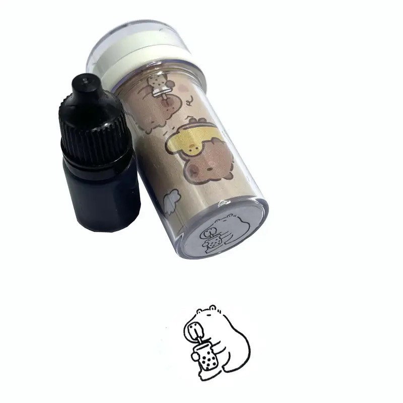 카피발라 [밀크티] (무료 인쇄잉크)