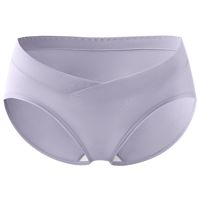 50 piezas de algodón de fibra larga, ropa interior de maternidad de alta calidad, entrepierna larga, gran tamaño
