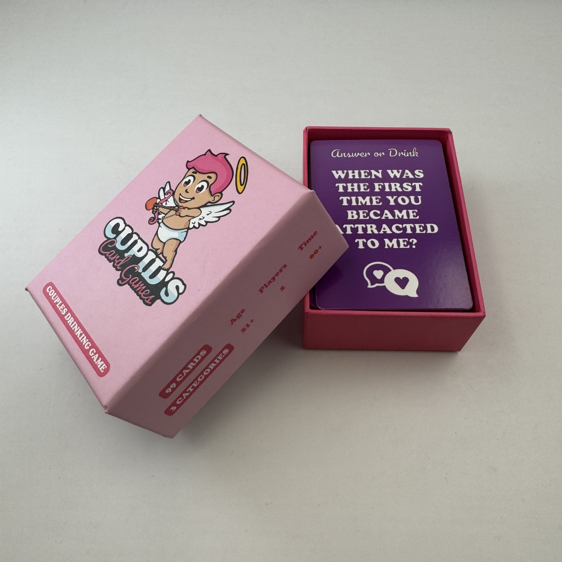 Il bestseller di Cupido: Gioco da tavolo di carte di Cupido per coppie che bevono_voghion.com