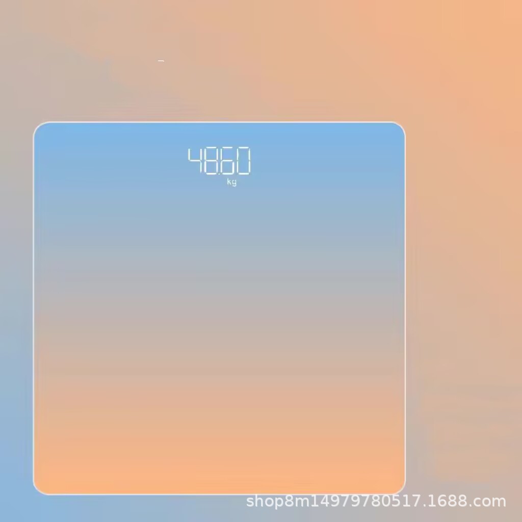 Subescala transfronteriza que pesa la báscula del cuerpo humano báscula de grasa corporal inteligente recargable báscula de salud báscula de peso de un lote