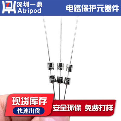 一鼎REOMAX STP T10A250V 3.6*10mm玻璃管带双引线慢断保险丝