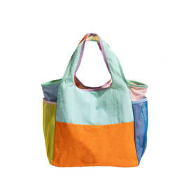 多巴胺托特包小众设计帆布包轻便可折叠环保手提包包