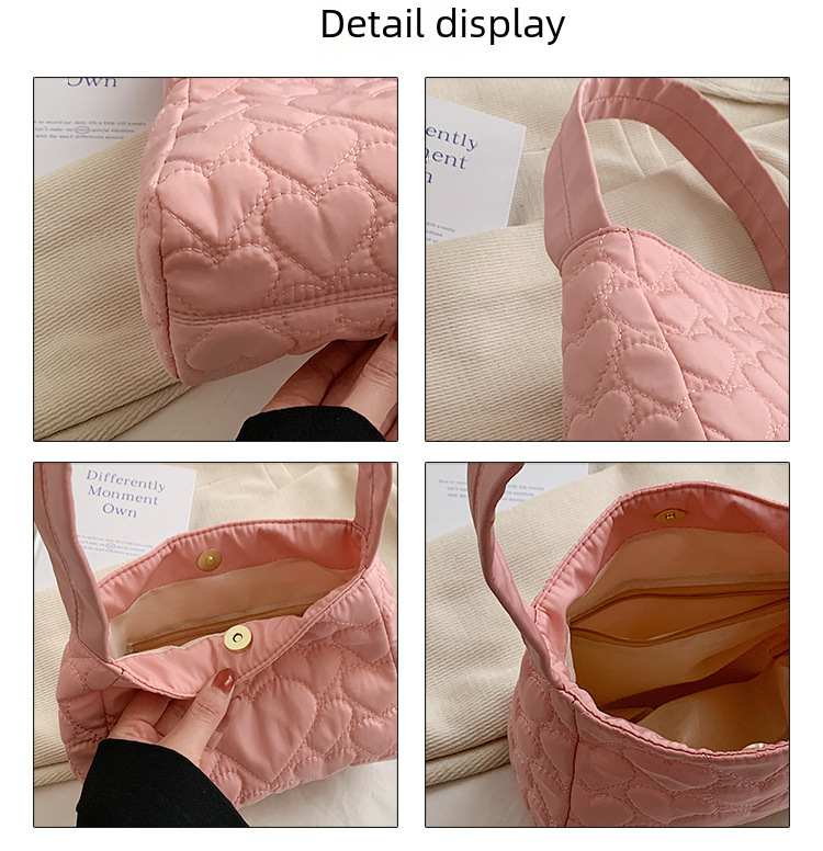 Women's Large Capacity Tote Bag Casual Shoulder Bag For Summer_voghion.com