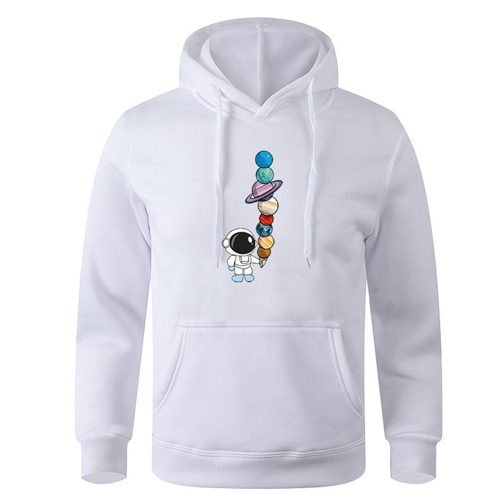 Men's Cartoon Hoodies Sweatshirt Autumn Long Sleeve Hooded S