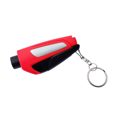 Car Window Breaker, Pin-Type Multi-Function Hammer, Car Escape Hammer, Small Life-Saving Hammer, One-Second Break-In-Proof Keychain (Qəza çəkici) - upgraded-car-window-breaker-red-single-window-breaker