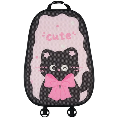 Seat cushion, seat cover, Blue Rain Car Seat Cushion - honeycomb-bow-cat-seat-cushion-backrest
