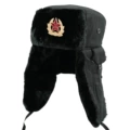 Black Cloth 245g Black Velvet Wheat Ear Soviet Badge
