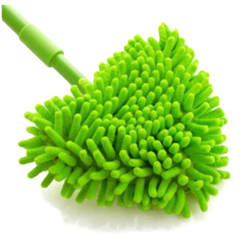 Triangular small mop, mini ceiling cleaning artifact, car washing and wiping, telescopic cleaning small mop
