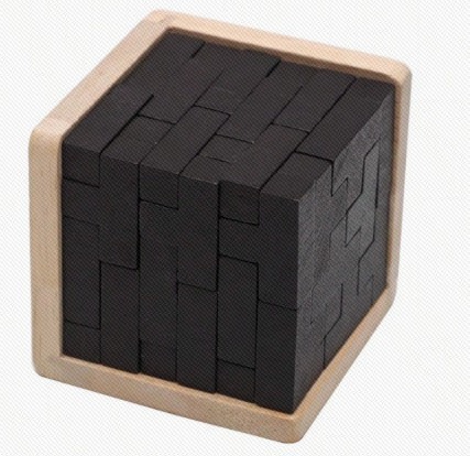 Lucha mágica de madera Descompresión creativa 54T Luban Lock Tetris Juguetes intelectuales de ocio educativos para niños adultos image 12