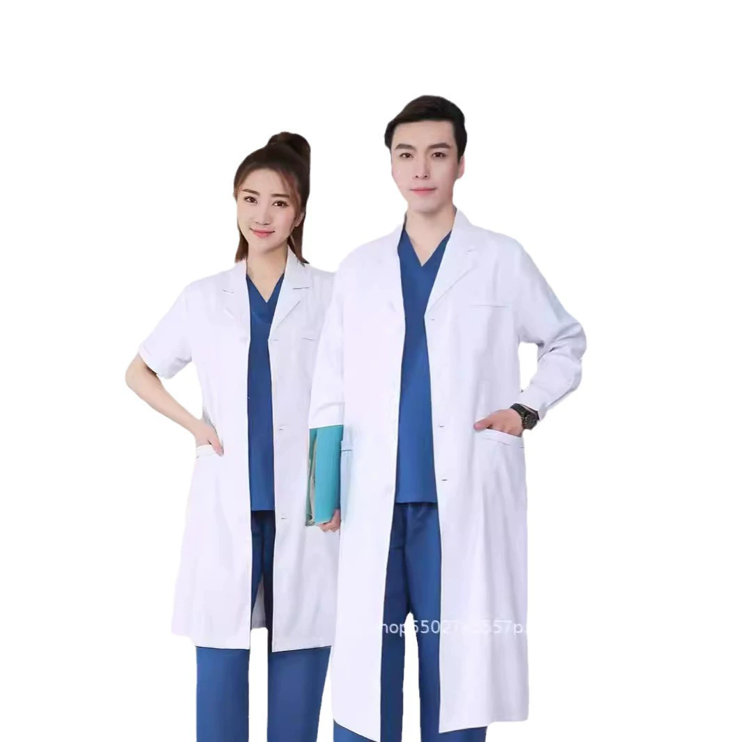 White coat, doctor uniform, overall for elementary school students