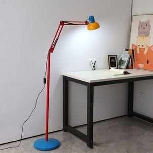 Memphis Little Red Riding Book Incandescent Lamp Children's Room Remote Control Dopamine Home Painting Lighting Floor Lamp Living Room