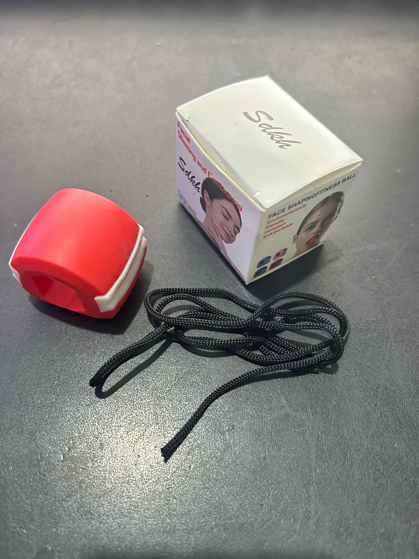 For face, for yoga, for training, red