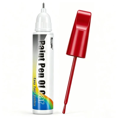 from the factory, customizable, Avtomobil boya qələmləri - 12ml-car-touch-up-paint-pen-universal-red