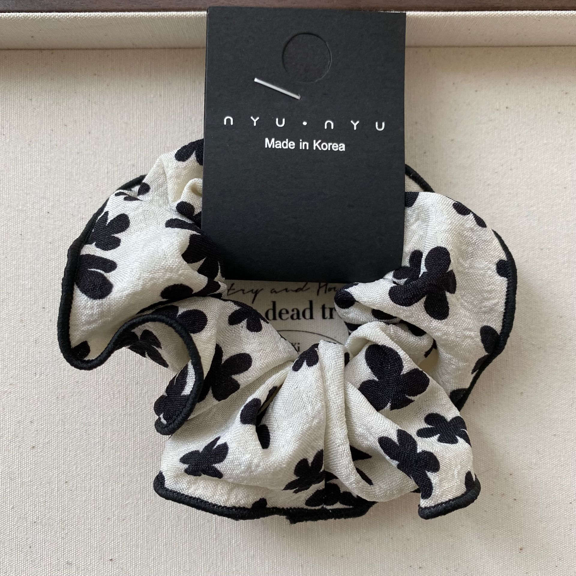 Simple Style Style Women's Simple Style Color Block Cloth Printing Handmade Hair Tie