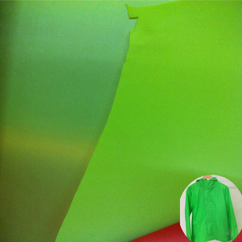 耐折彩色反光布 运动嘻哈休闲服装用反光面料 高亮绿色反光化纤布