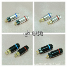2针0.78mm耳机插针 W4R 榭兰图 VE8 舒尔QDC耳机升级线0.78mm插针
