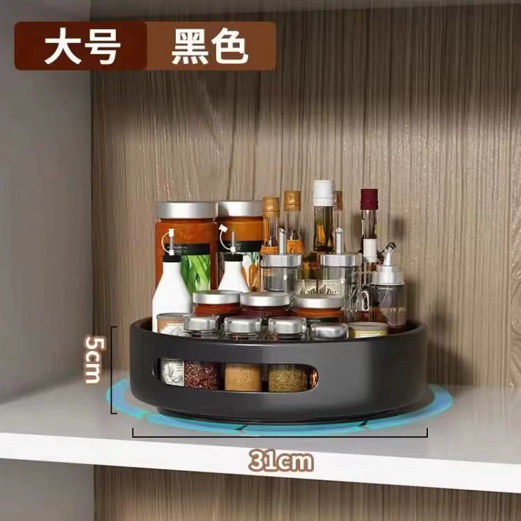 Storage Rack Storage Box Rotating Kitchen from Yomiego
