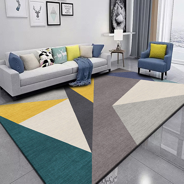 Alfombras sala de estar 2025 nuevo engrosado ligero de lujo sofá de alta calidad alfombra de mesa de té simple alfombra antideslizante y resistente al desgaste