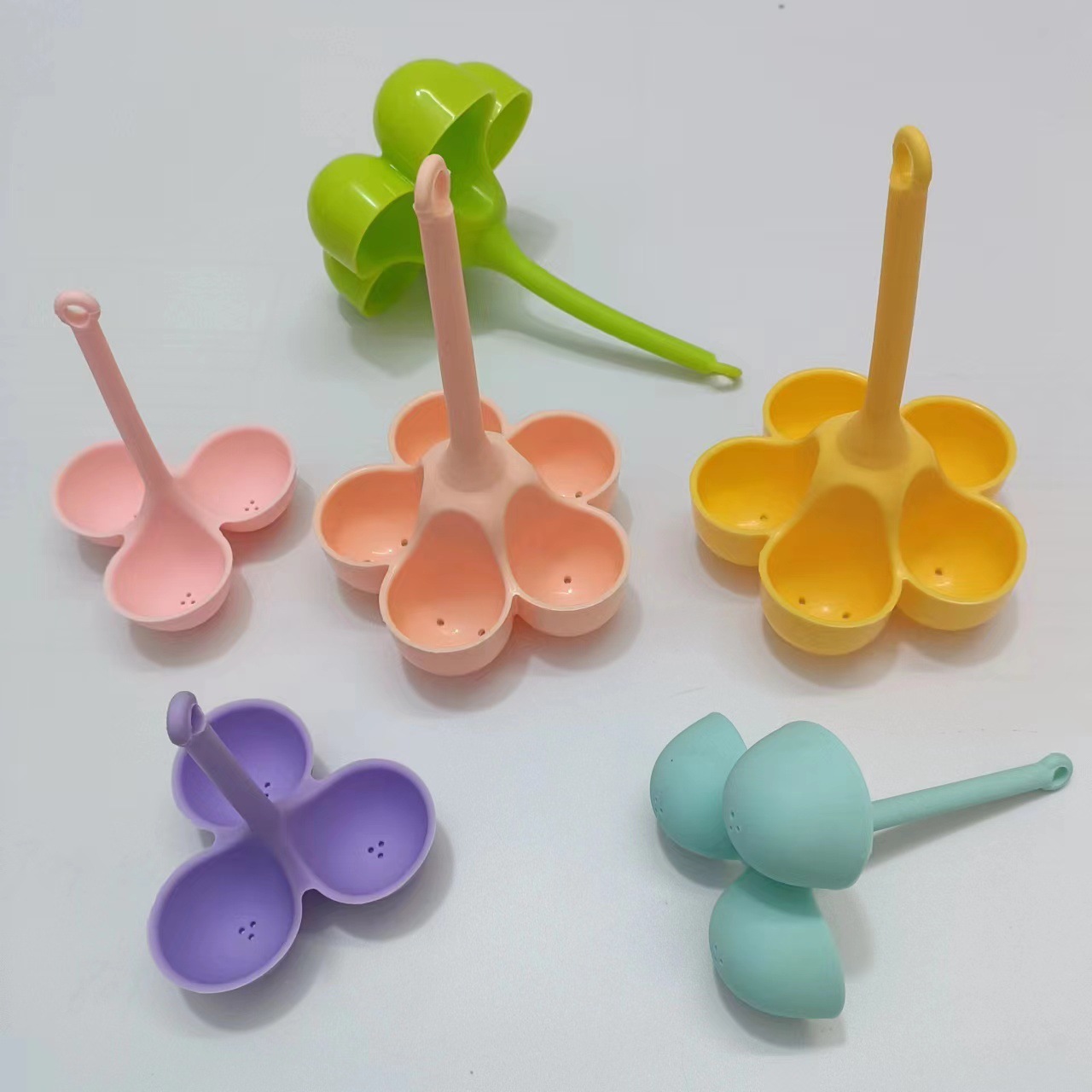 Silicone boiled eggs with high temperature and creative 5 -hole…
