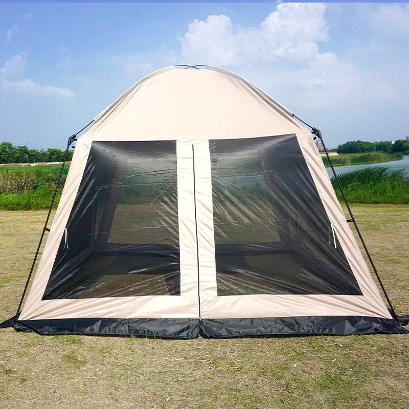Una sola solare al aire libre tipo gran espacio mosquiteros sombrilla protector solar mosquiteros malla camping camping tent