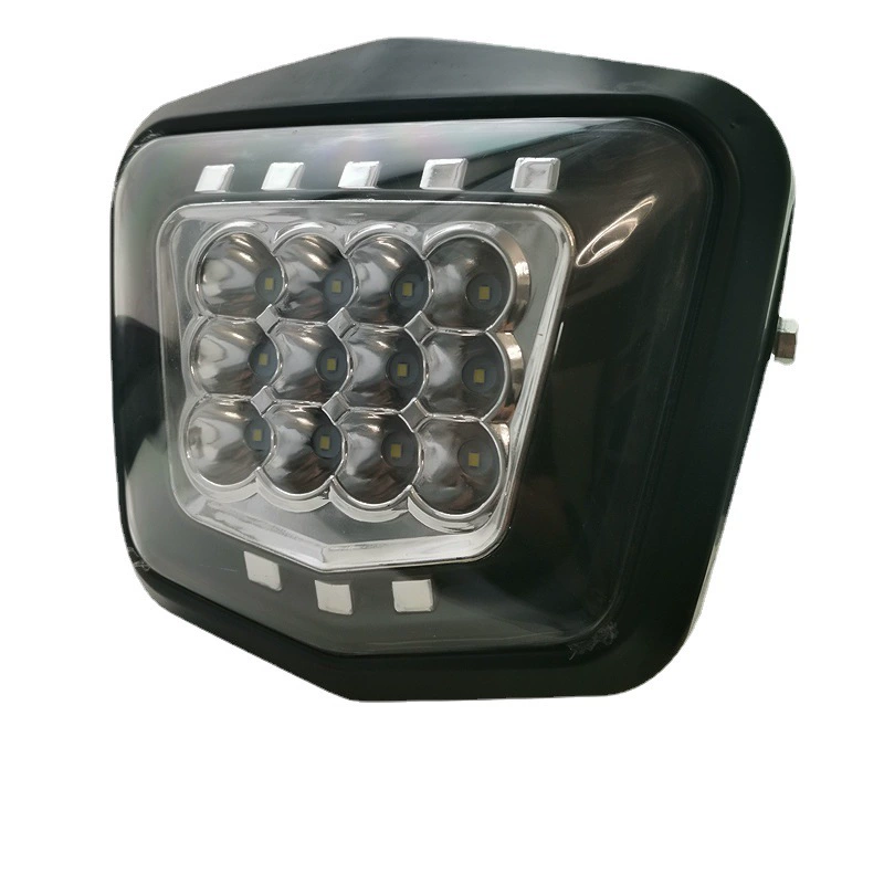 Электрическая трехколесная светодиодная фара мотоцикл супер яркая Модифицированная круглая фара 12 В-80 В Применимая фара для электромобиля