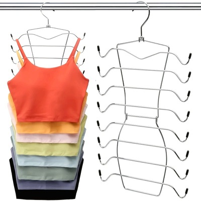 TEMU外贸秋季新款 Closet Storage 钢制衣柜收纳架层背心挂架承重|ms