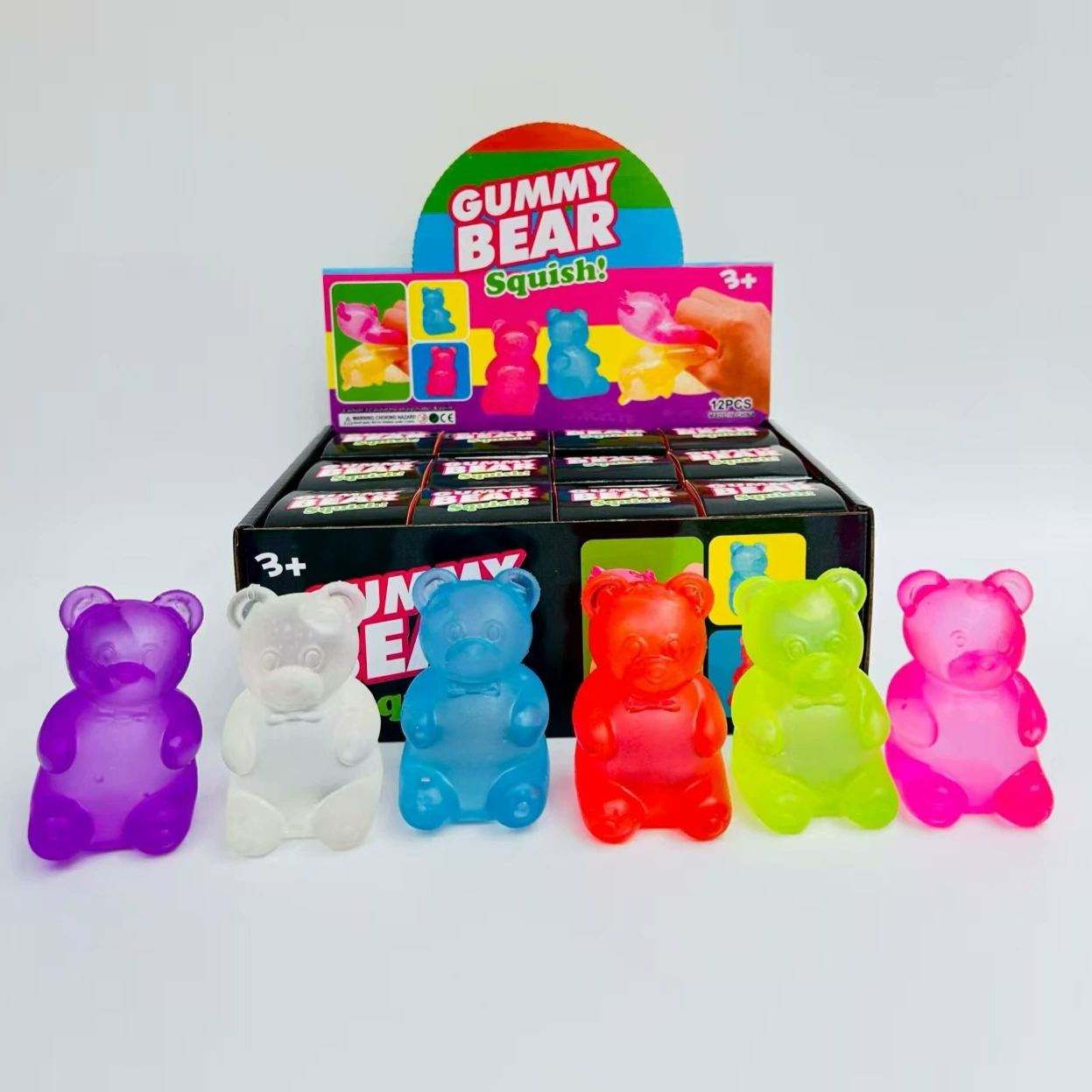 (Cross-border trading), small slime, toy, with little bears, anti-stress