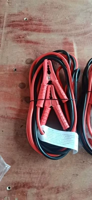 Car battery wire, live wire, pure copper battery wire, cross-river dragon clip, ride, live wire, electrical connection line (Power supply, ignition system accessories) - 3-meters-all-inclusive