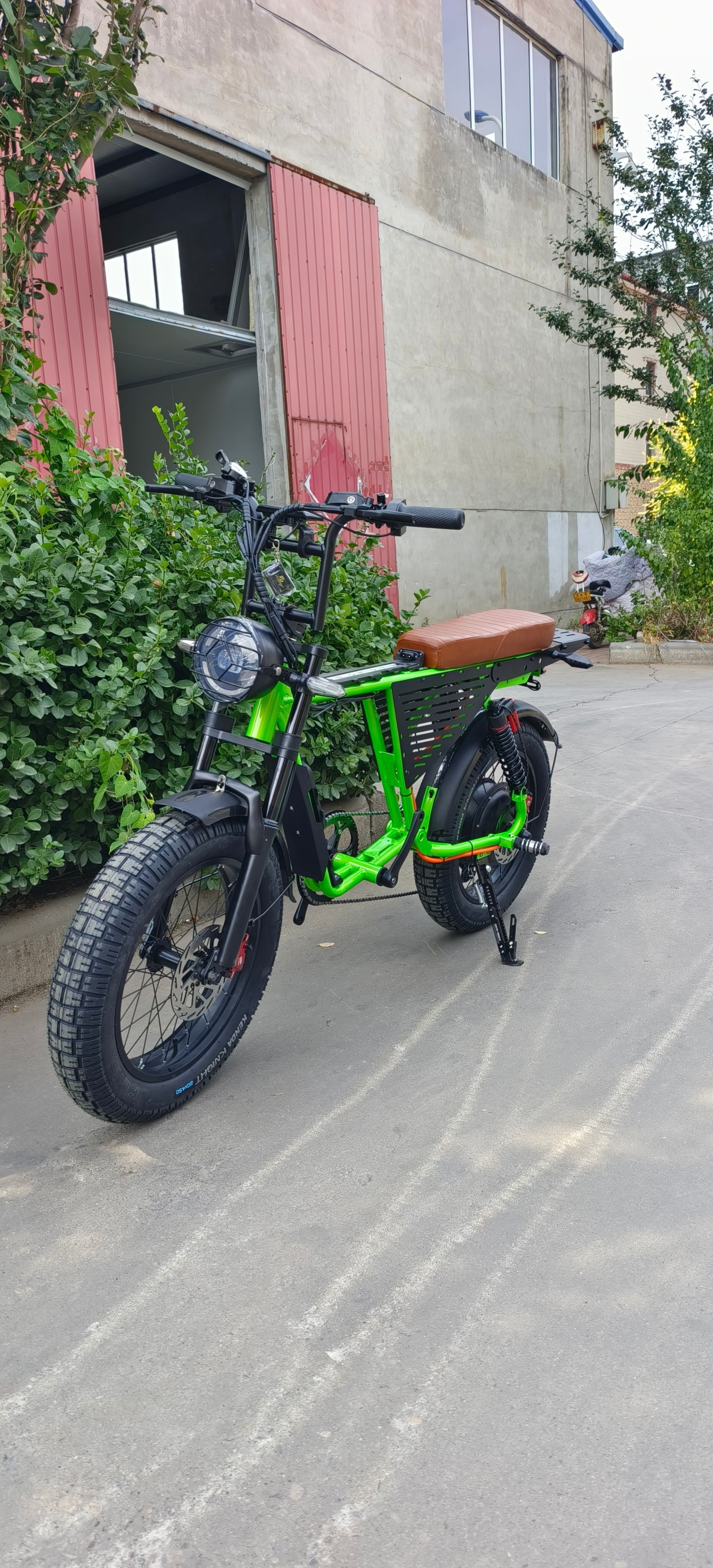 Super73 Style Retro Electric Bicycle Off-Road Fat Tire E-Bike