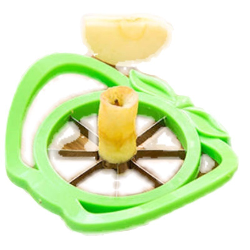 krajalnica wielofunkcyjna ze stali nierdzewnej do owoców z uchwytem, dzielnik do owoców, przybory kuchenne_voghion.com