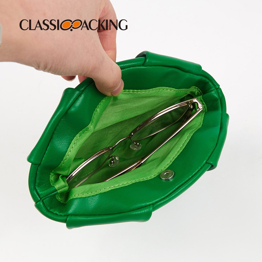 Bolsa de embrague para mujer nueva bolsa de dumpling de alto sentido de nicho mini bolsa de almacenamiento multifuncional retro con LOGOTIPO impreso