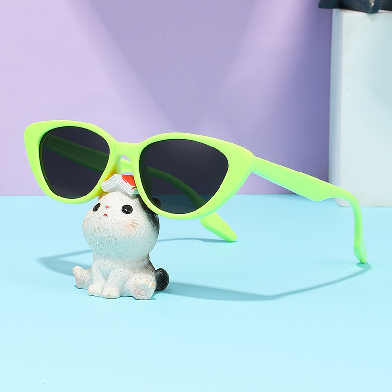 Moda coreana para niños gafas de sol ultravioleta para niños bebés cómodos gafas de sol de alta calidad para niñas gafas polarizadas