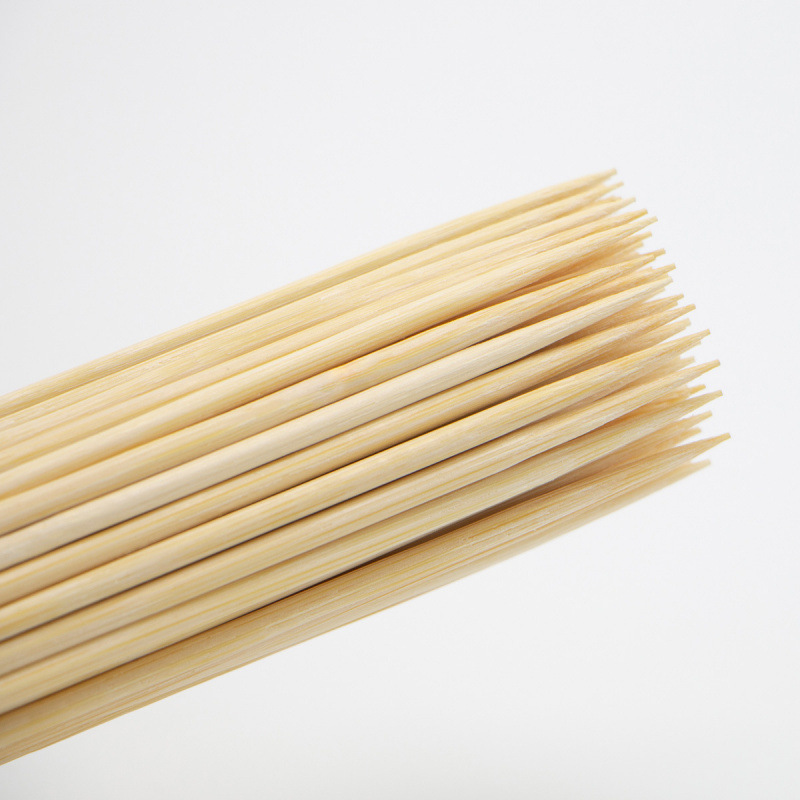 Bamboo skewers BBQ sticks fruit disposable bistina