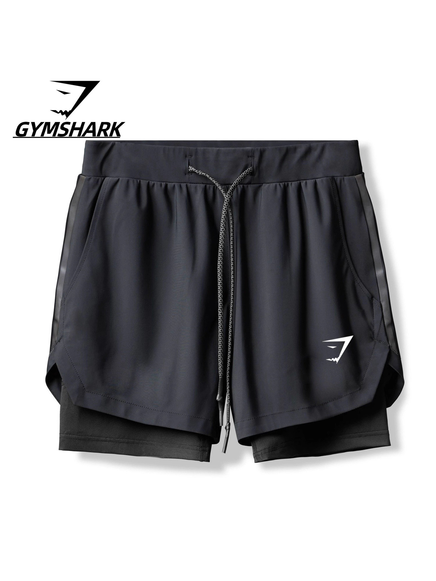 men's summer sports elastic quick dry shorts for gym