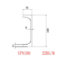 UPN�W�˲��180Ҏ��180*70*8*11���|S355JR�F؛����