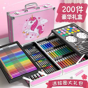 Игрушка, подарочная коробка, детские цветные карандаши