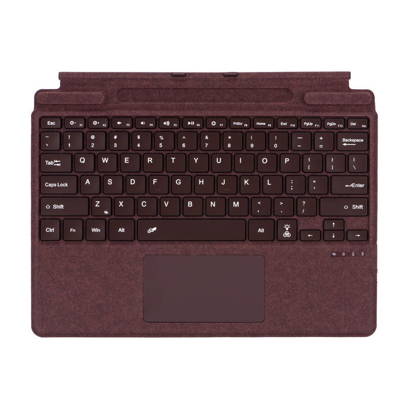 Compatible with Surface Pro 11 Bluetooth Keyboard Pro 8910 Colorful Backlit Touch Keyboard Surface Protective Cover Compatible with Surface Pro 11 Bluetooth Keyboard Pro 8910 Colorful Backlit Touch Keyboard Surface Protective Cover
