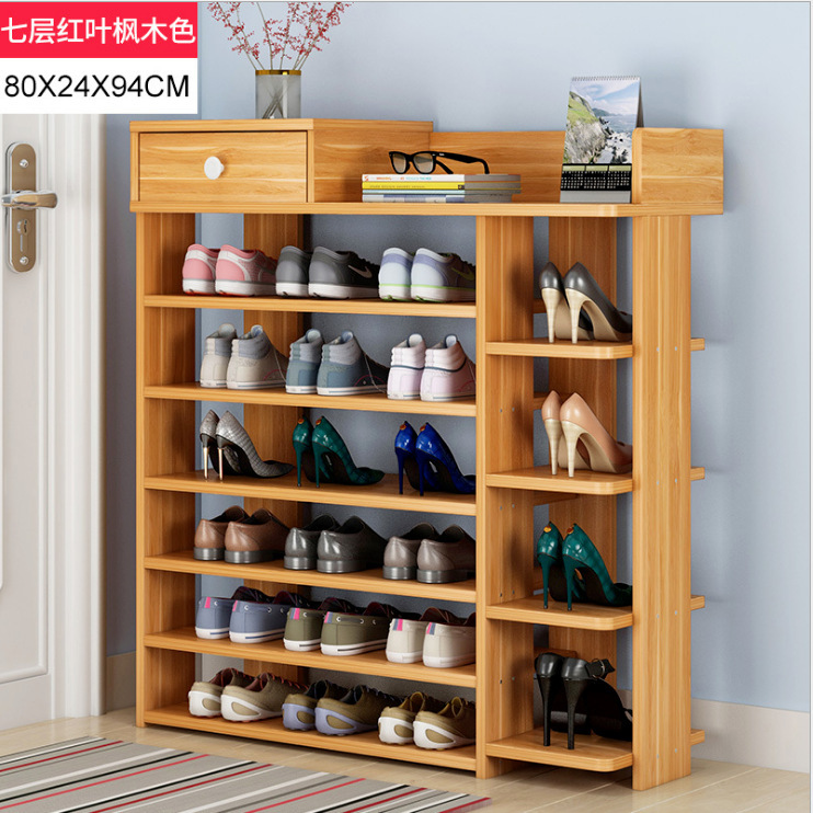 Hoja roja de arce 80cm siete capas