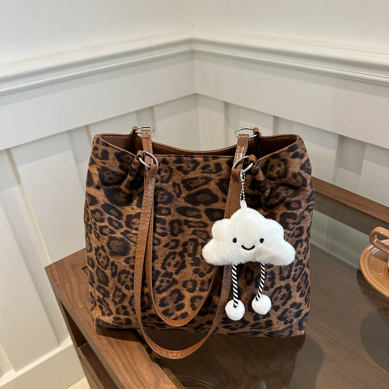 Handheld autumn capacious shoulder bag