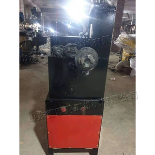 自动立式圆管螺纹机 不锈钢管铁铜管滚丝机 小型螺纹对接咬口机
