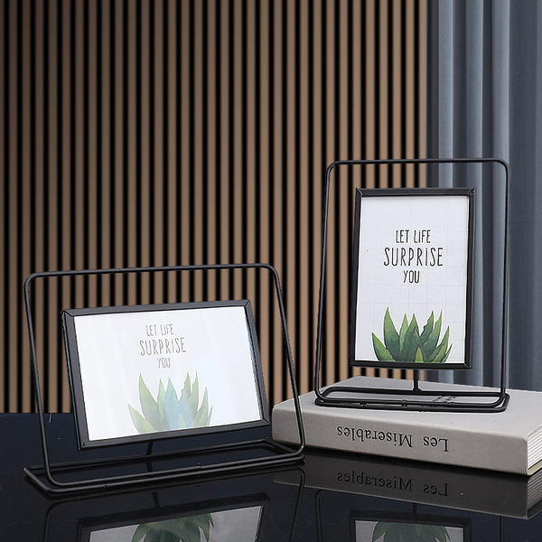 Glass photo frame