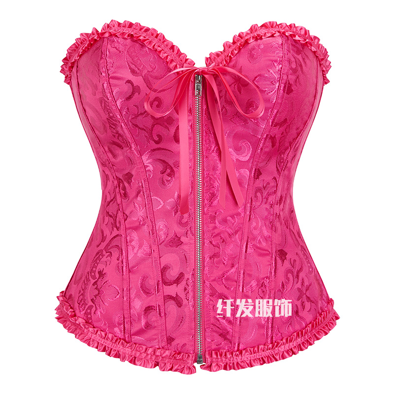Ropa interior de la boda suministro Comercio exterior vestido novia cremallera cintura chaleco corsé corte europeo y americano vientre contratación