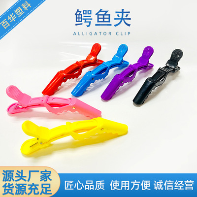 Manufactor wholesale modelling location partition Duckbill clip Curls Clamp Alligator clip Plastic Hair clip