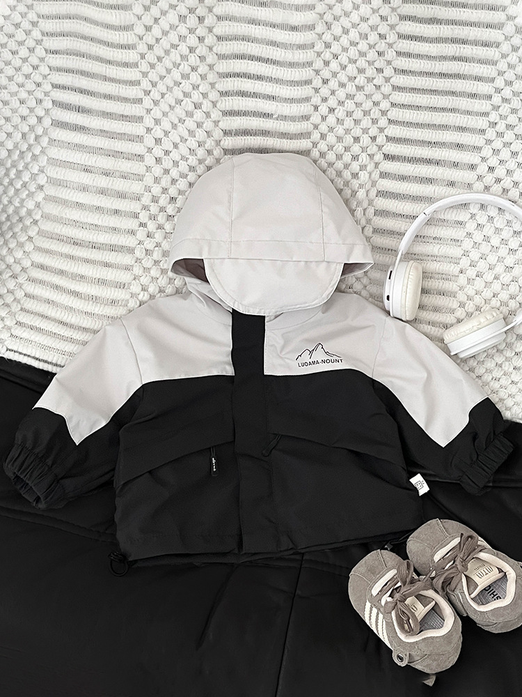 Chaquetas de carga de otoño para niños chaquetas de otoño para niños 2025 nueva chaqueta de otoño para niños de la calle de primavera y otoño