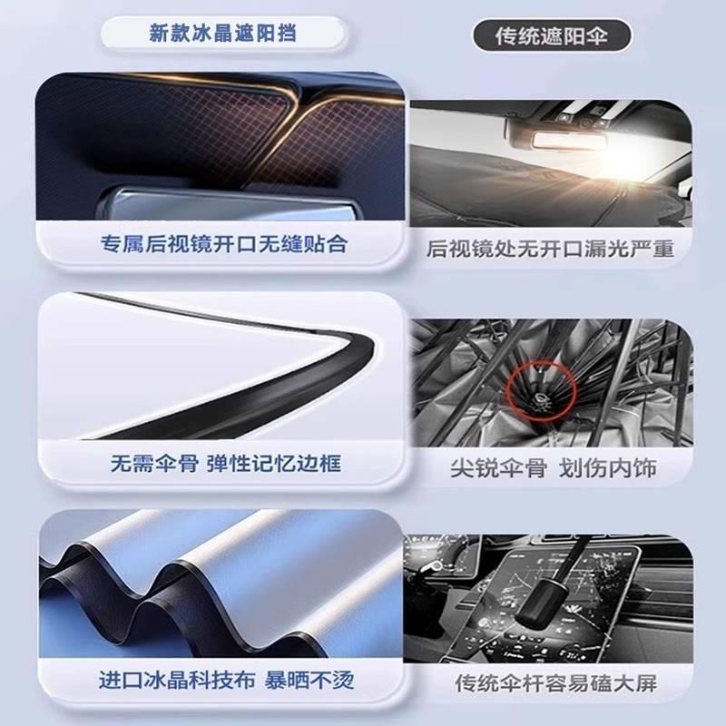 Mercedes-Benz V-class car sun protection and heat insulation sunshade front windshield V260L car sunshade curtain cover