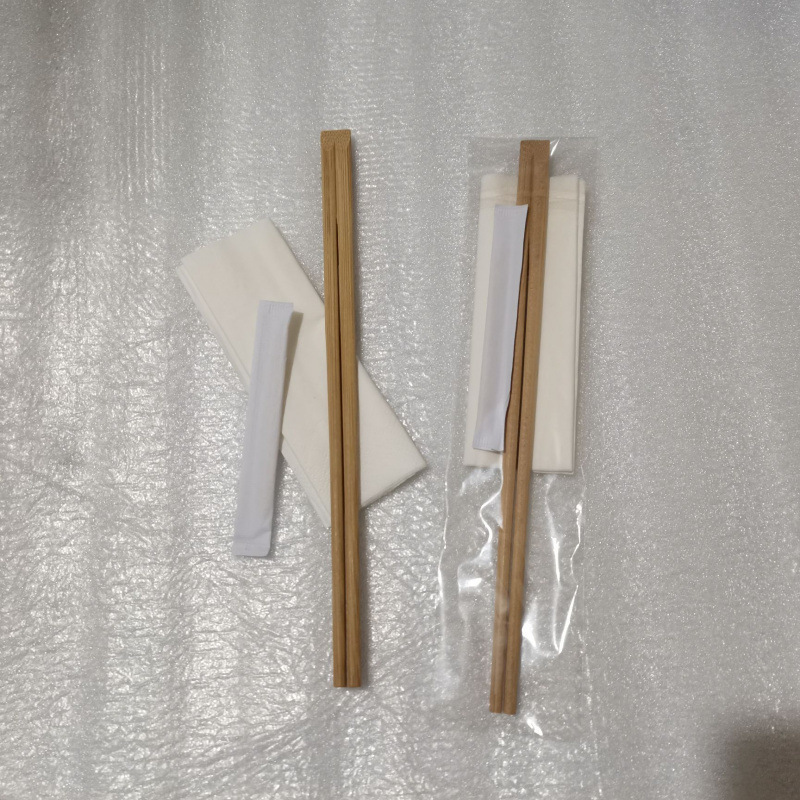 使い捨て食器 3～4本セット フォーク・スプーン・箸 2本セット ティッシュ付き テイクアウト チャンヘク|undefined