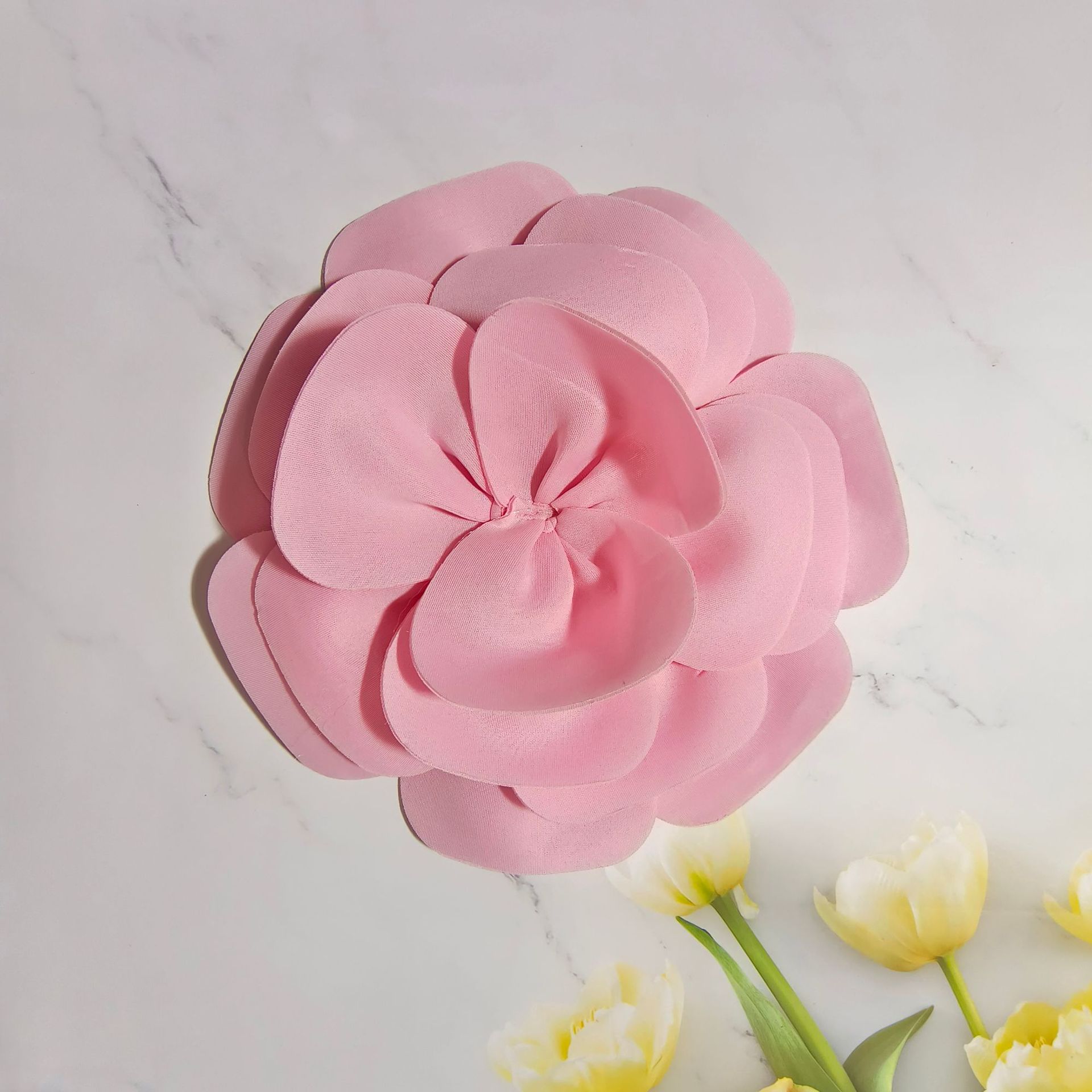 28cm 입체 꽃 핑크