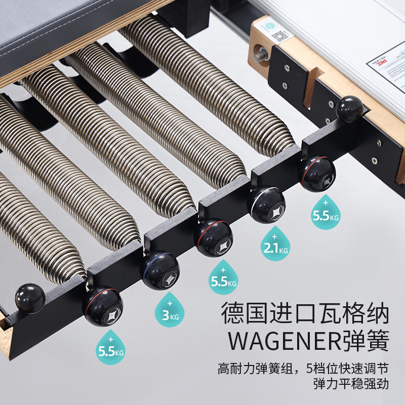 Pilates cama de aleación de aluminio semi-elevada gimnasio de enseñanza privada sala de yoga hogar fitness Pilates set de cinco piezas